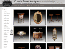 Tablet Screenshot of churchstreetantiques.com